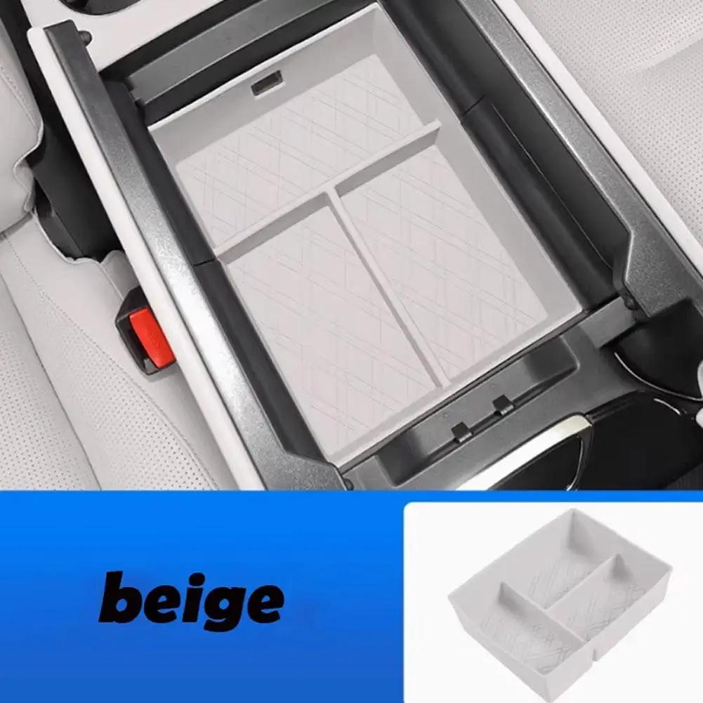 For Lynk & Co 900 2025 Car Central Armrest Storage Box Silicone Arrange Material Car Organizer Interior Storage Accessories N8A2