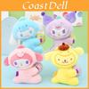 Dinosaur Plush Toy Melodic Keychain 12cm Soft Pp Cotton Plushie