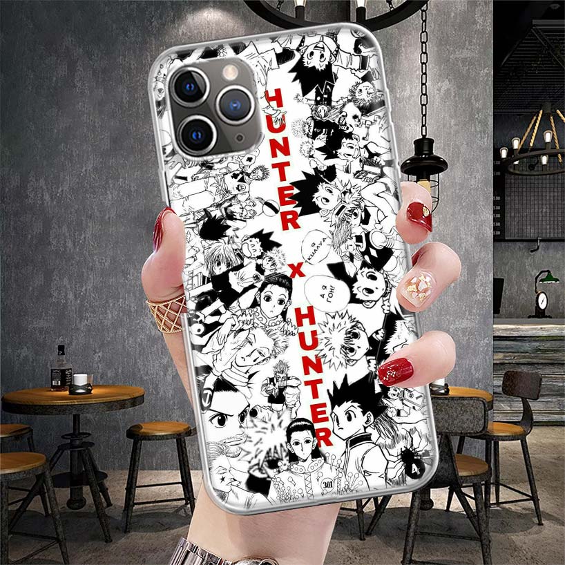 Anime Hunter HXH Soft Phone Case For IPhone 11 17 Air 16E 16 Pro Max 15 + 14 Plus 13 Mini 12 Apple 7 SE 8 Fundas Coque 11 17 Air