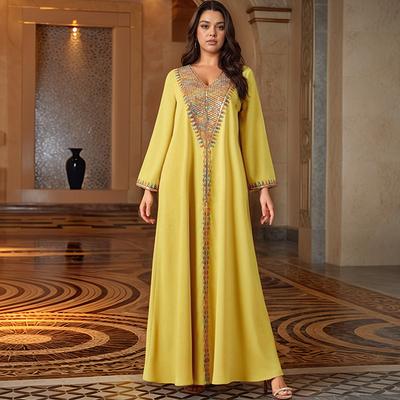 Long Sleeve Dress Loose Large Size Long Skirt