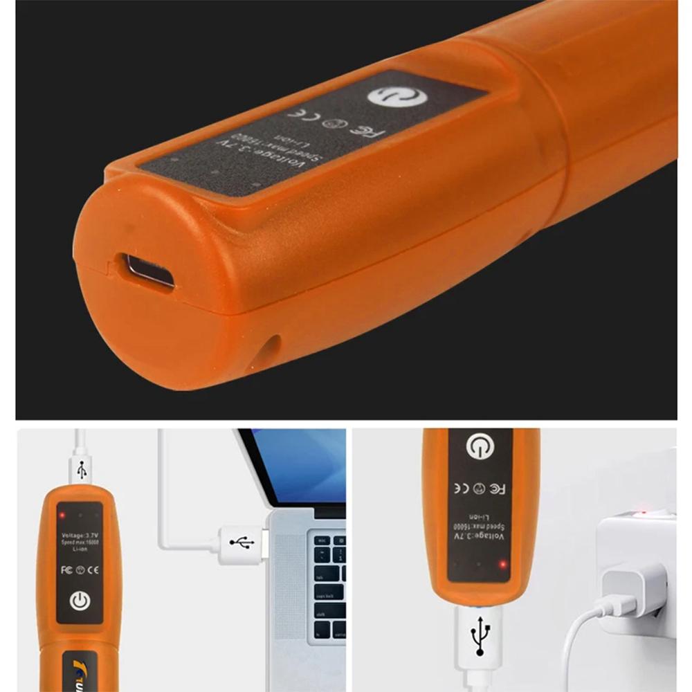 3.7V Mini Rotary Tools Handheld Cordless Drill Woodworking Power Rotary Tool for Jewelry Engraving Nail Microsculpture