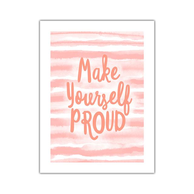 Pink Dessert Love Cactus Cartoon Picture Wall Art Poster Girl  Room Canvas Paintings For Nursery Decorative Prints Wall Posters