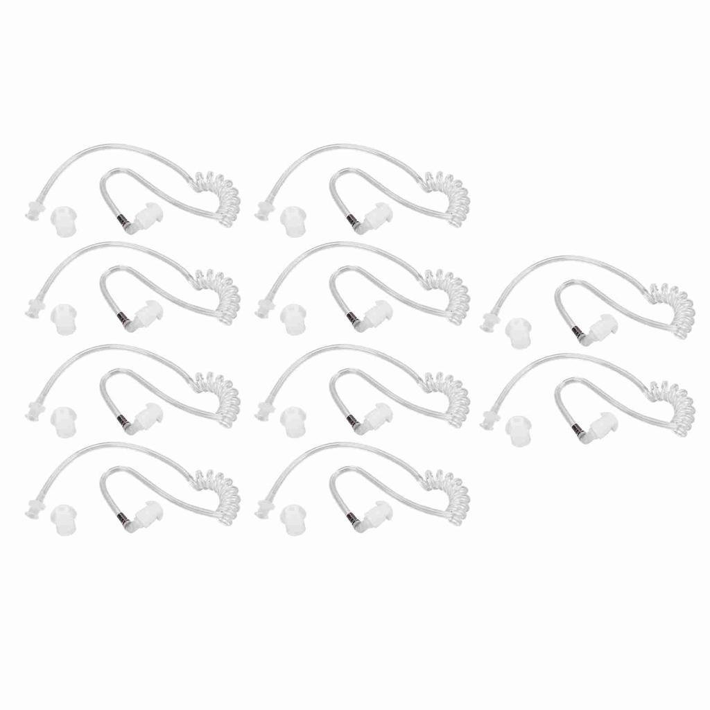 Replacement Acoustic Tube Comfortable Detachable Transparent Clear Acoustic Tube for Motorola Two