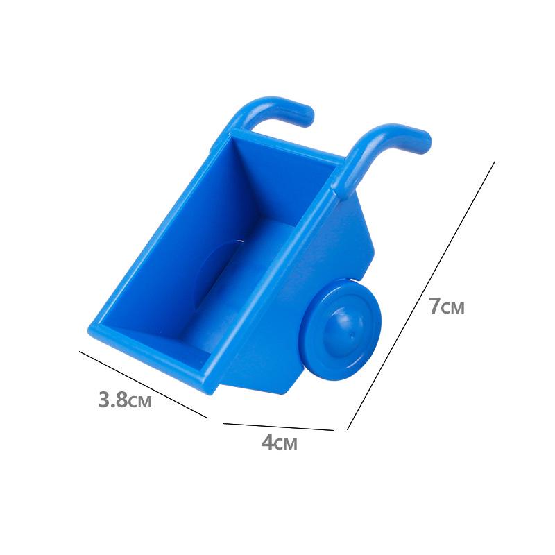 Yidu Large Particle Building Blocks: Motorcycle, Fire Truck, Airplane, Forklift Vehicle Toys