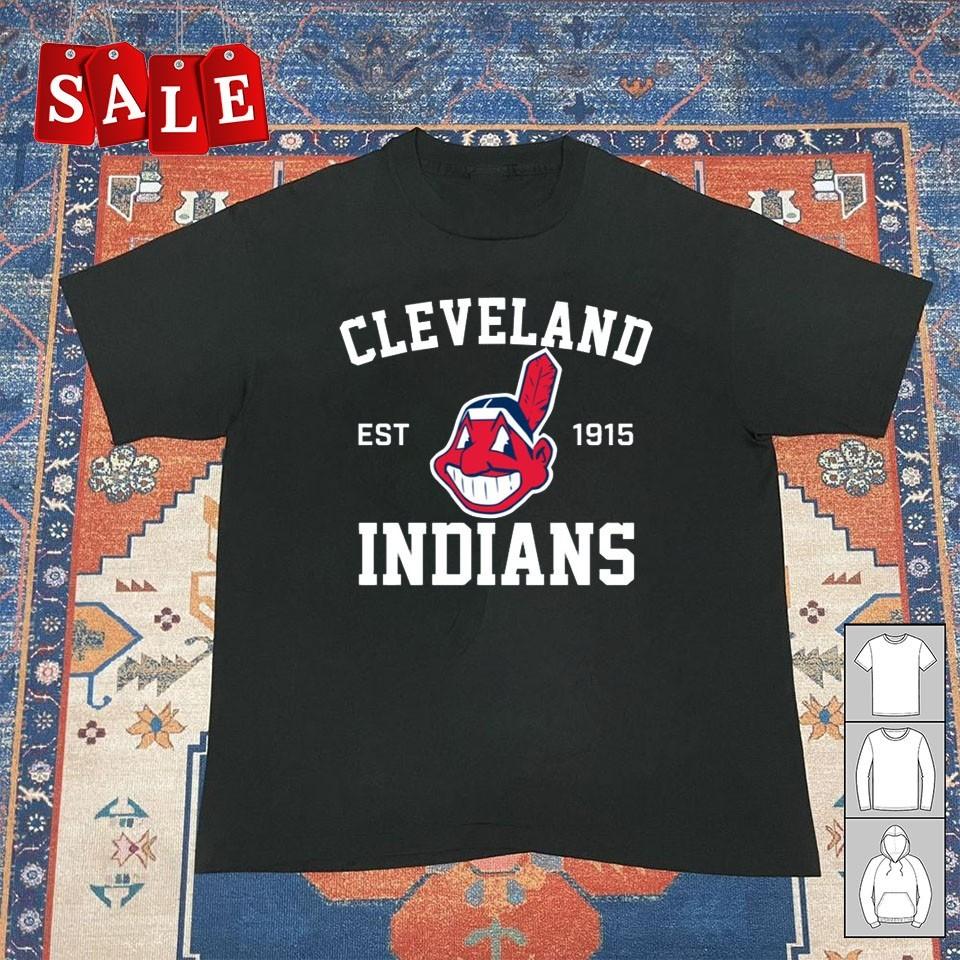 New Cleveland Indians Est 1915 Gift For Fans Unisex All Size T-Shirt SP25 L