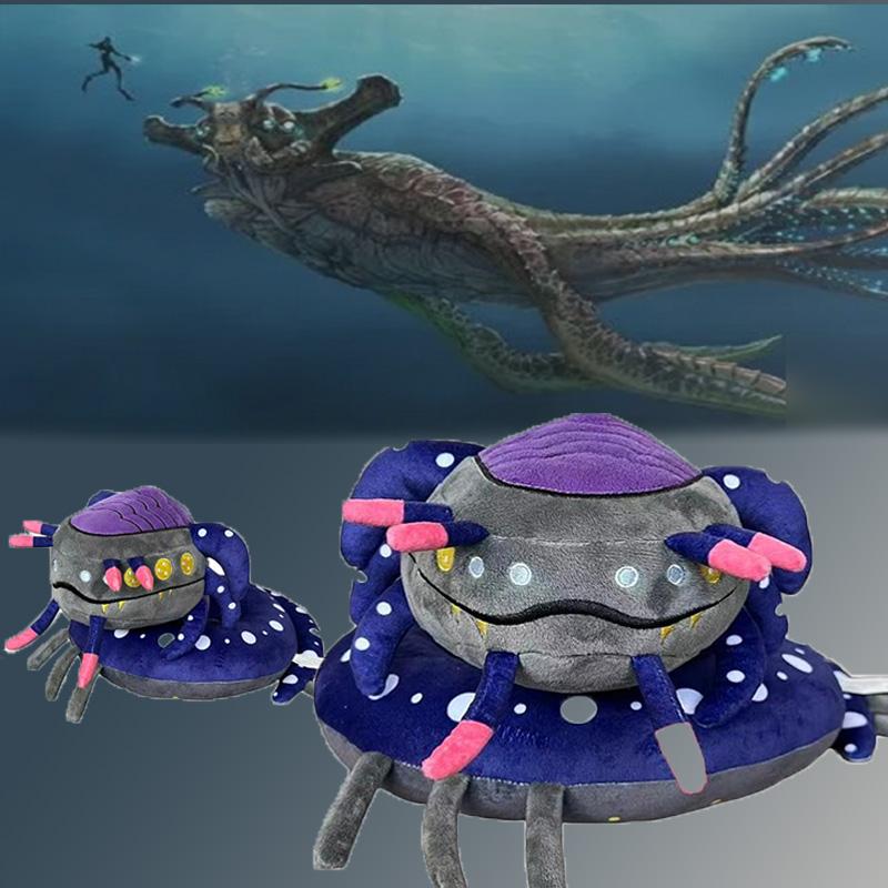 20CM Anime Hry Subnautica Plyšová Panenka Hračka Kreslená Roztomilá Plyšová Hračka Dárky pro fanoušky k doprovodu Vánoc Dětský Narozeninový Dárek