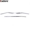 Rear Bumper Cover Trim For Toyota Venza Harrier -  2024 Chrome Tailgate Bottom Molding Garnish Strip Car Accessories