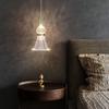Nordic Crystal LED Pendant Lights Indoor Lighting For Home Dining Tables Living Room Decoration Hanging Lights Bedroom Bed Lamp