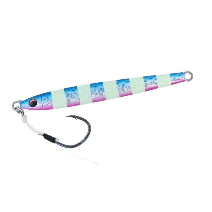 Daiwa Metal Jig Shore Spartan Dirty Jig 90g Blue Pink Zebra Lure