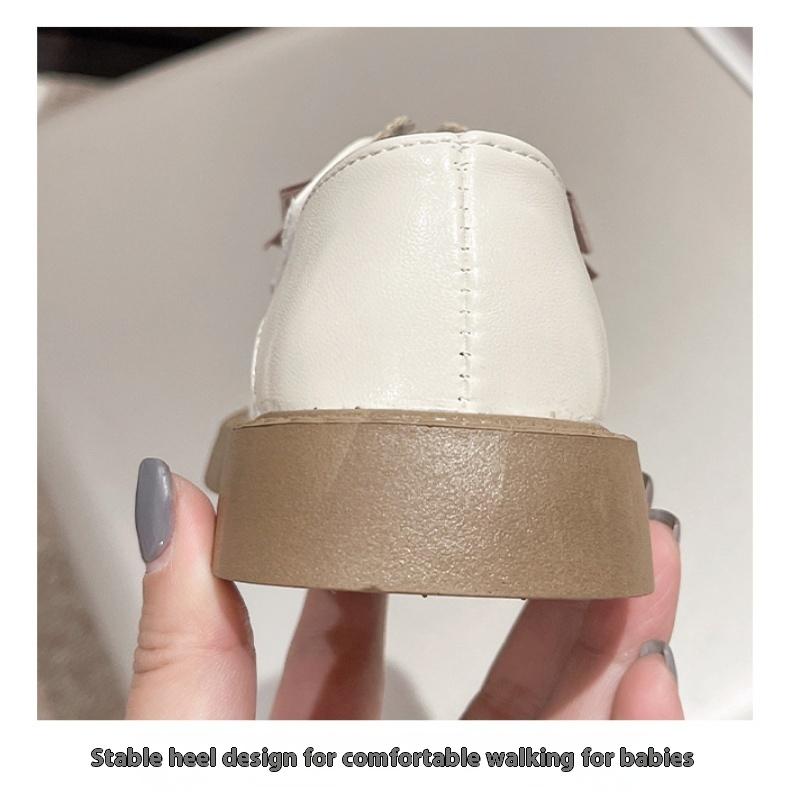 New Spring and Autumn Girls Simple Fashion Dance Performance Soft Sole Comfortable Leather Shoes