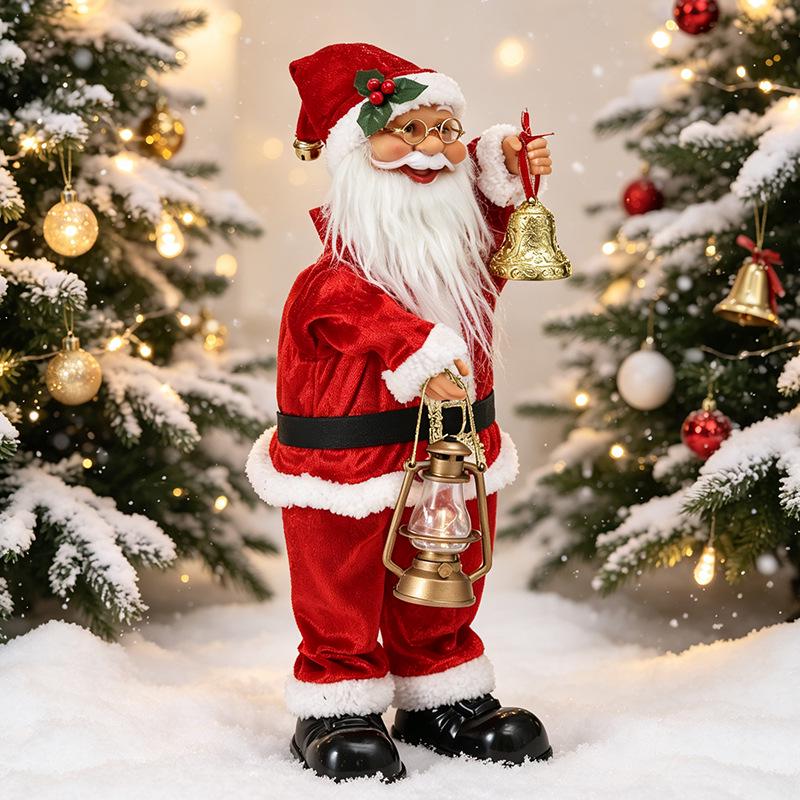 Musical Standing Santa Claus Doll Ornament - Creative Christmas Gift