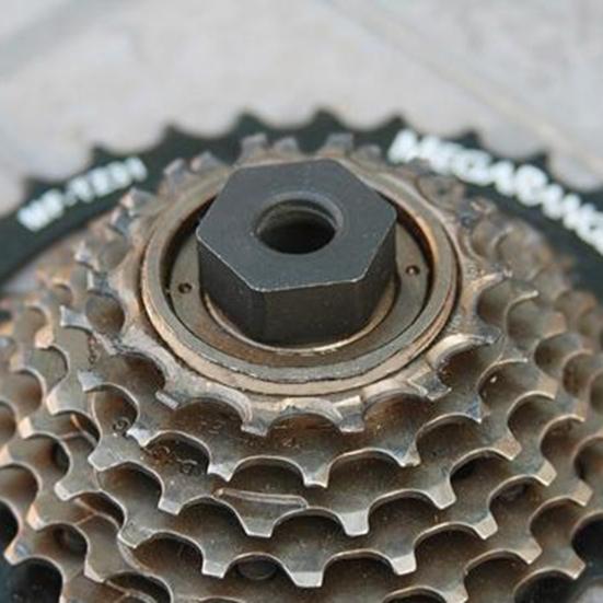 Freewheel Cassette Remover Wear-resistant Disassemble Plastic Sturdy Bicycle Freewheel Remover for MTB