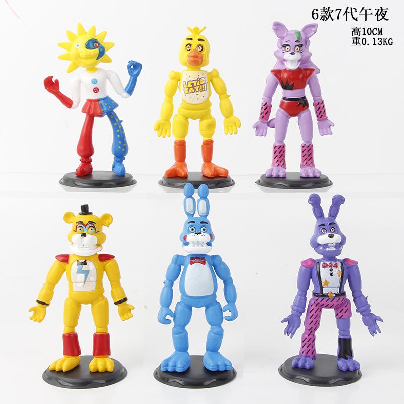 6pcs/set Five Nights at Freddy`s Figure