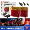 12V 20LED Rear Tail Light Reverse Brake Stop Turn Signal Indicator Waterproof Lamp for Trailer Truck Caravan License Plate Light