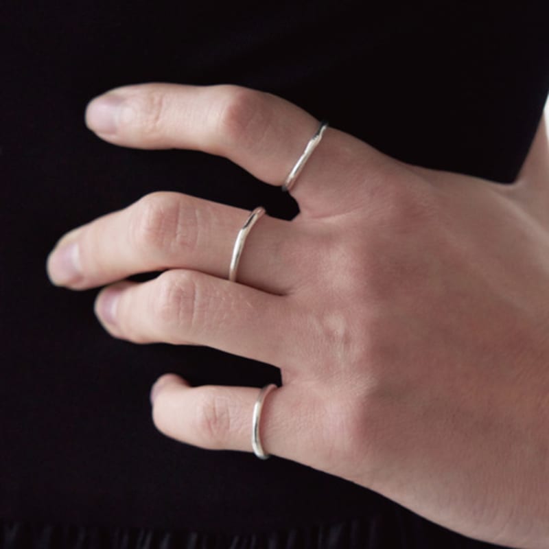 touched PEBBLE RING 11 (2set)