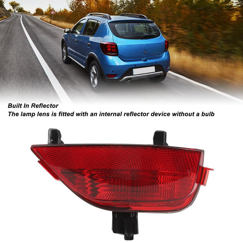 Rear Fog End Lamp Lens Anti Perfect Fit High Strength Side Fog Lamp Case Replacement with Reflector for MK2 MK3