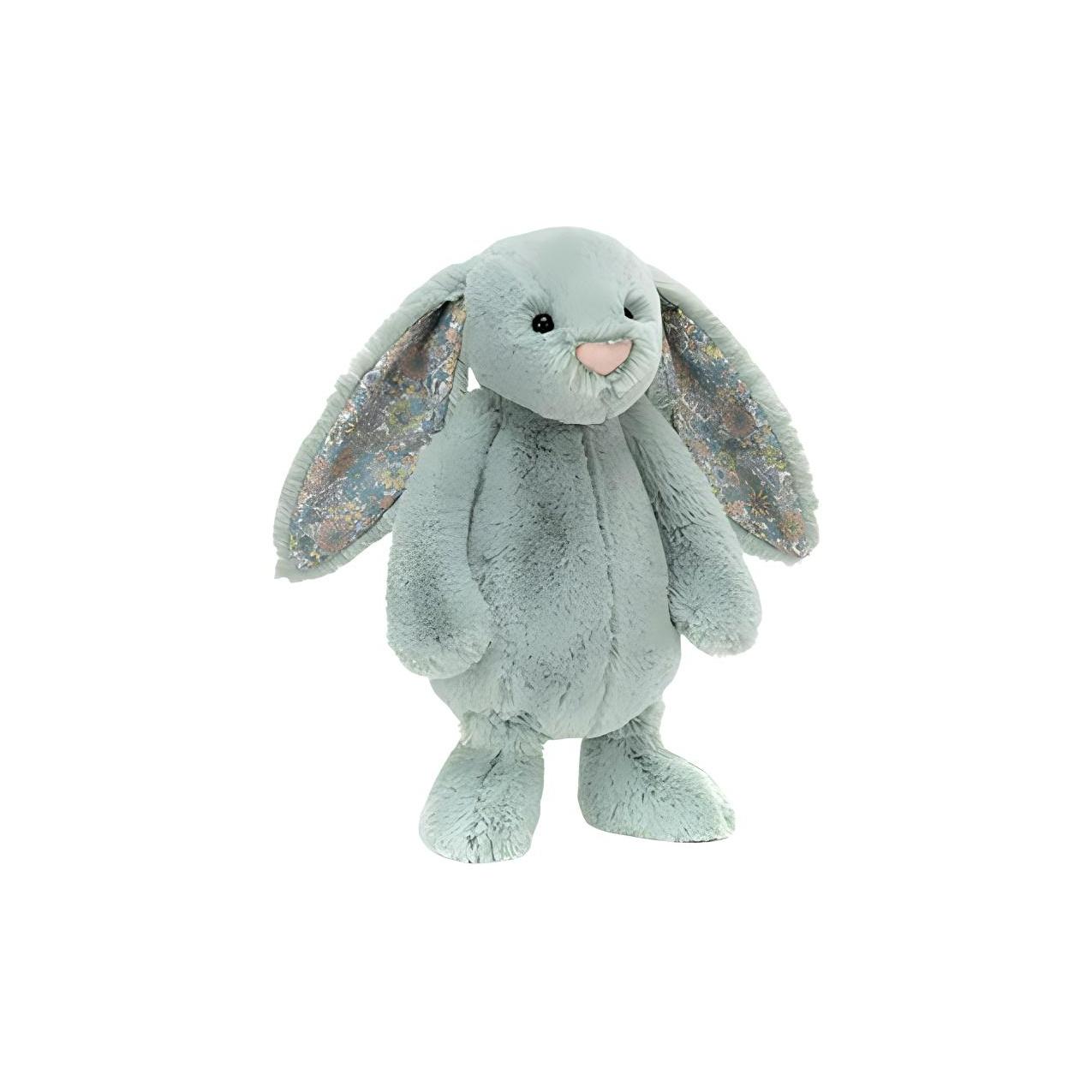 

JELLYCAT Серия Бонни Кролик Цветочная Ткань Бирюзовый Компаньон и Успокаивающая Кукла Плюшевая Кукла 31см Высота Box Not Included