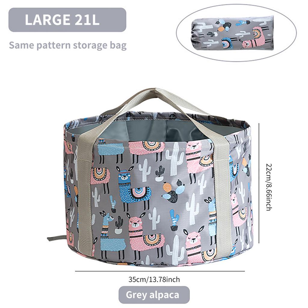 Foldable Water Basin Foot Soak Bucket Foot soak Bag Multifunctional Bucket Large