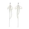 Sweet Style Tassels Dangle Earrings Long Design Ear Stud Fashion Pendant Earrings  Gifts