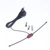 1 Set Fm F-Head Sheep Horn Antenna For Car Fm Tv Radio Station 75 Ohms F Female Head To Tv3.5 Mono Fm Radio Antenna