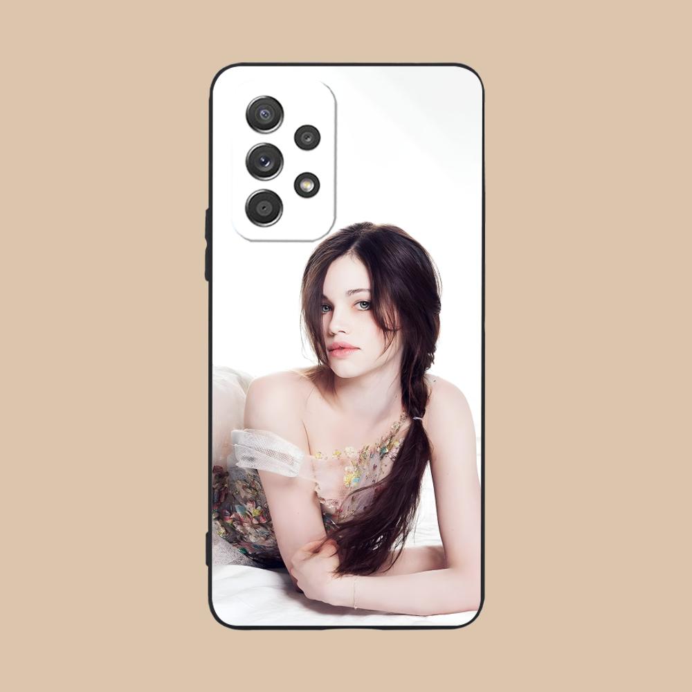 India Eisley Mobile Phone Case for Samsung Galaxy M55 54 42 35 34 33 32 23 22 15 14 13 12 F55 5G Colorful Cover Cover Cellphones