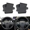 For Lexus RX270 RX350 RX450 2009 2010 2011 Car-styling Interior Microfiber Leather Steering Wheel Cover Trim Accessories