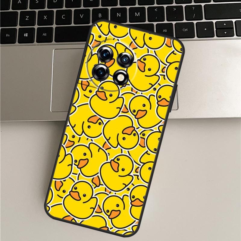 

Cartoon Cute Goose Duck Case For OnePlus 11 9 10 Pro Ace 2 8T 9RT 10T 10R OnePlus Nord N10 N20 2T CE 2 Lite Cover OnePlus 10T