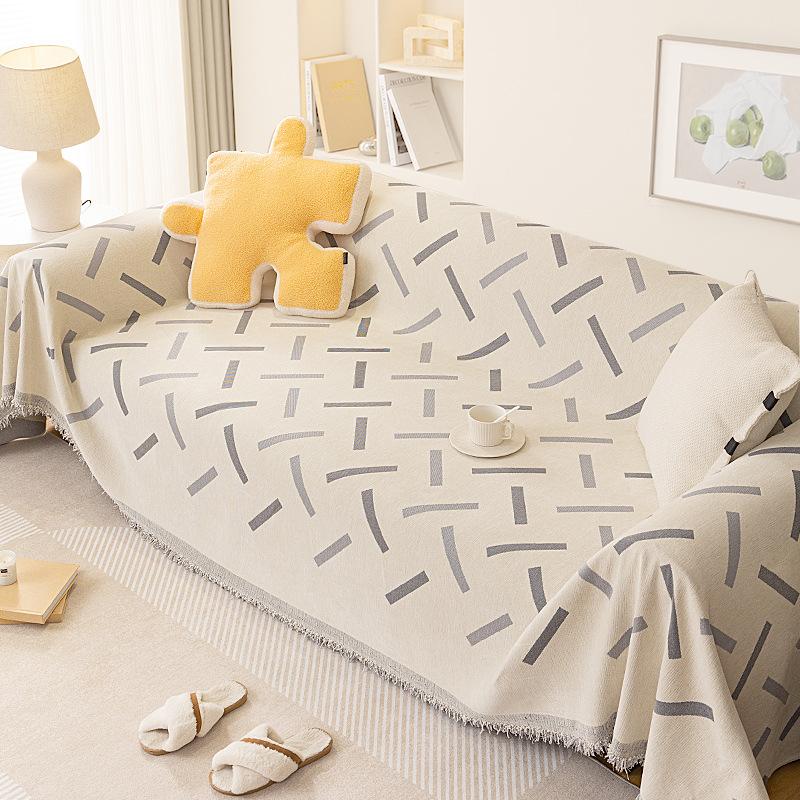 Chenille Sofa Cover, All-season Universal Sofa Towel, Modern Minimalist Anti Cat Scratch Sofa Cover, Blanket