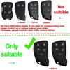 Car Key Fob Cover Case Shell Deco Protect For Chevy Silverado Suburban Tahoe 20+