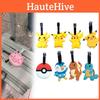 Pokemon Pikachu Charmander Squirtle Luggage Tag Gengar Charmander Squirtle Silicone Travel Tag For Travelers