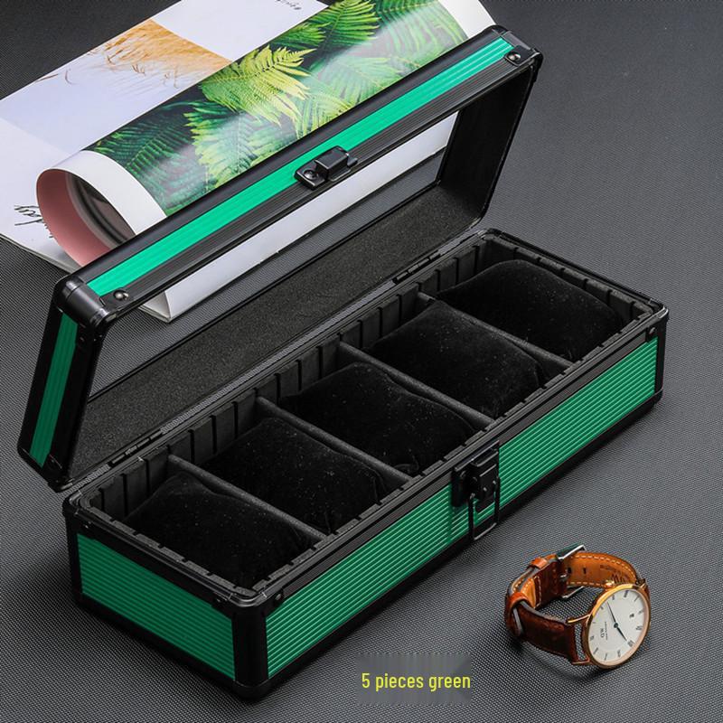 Aluminum Alloy Watch Display and Storage Box
