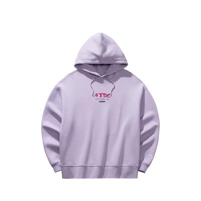 Sports Retro Lifestyle Series Hooded Sweatshirt Spring 2026 Women Tops Rock-Purple 162618715S-2