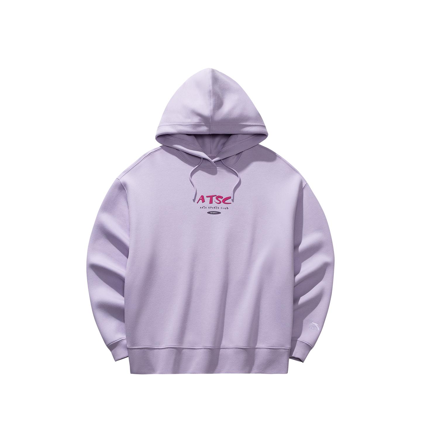 

Anta Спортивна Ретро Серія Стилю Життя Худі Весна 2026 Жіночі Топи Рок-Фіолетовий 162618715S-2 M