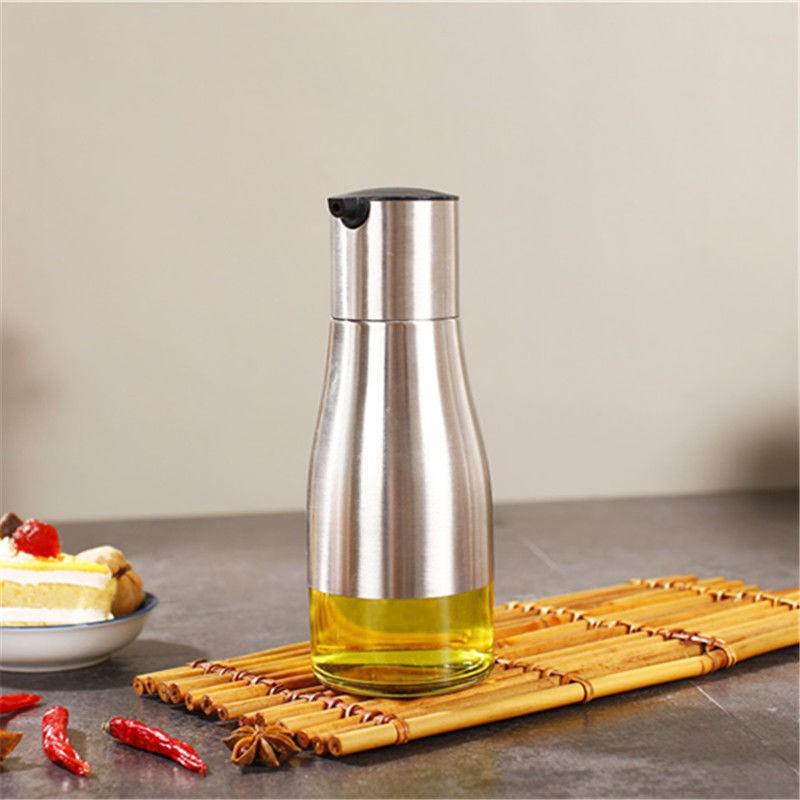 

Leak-Proof Glass Oil Bottle: Thickened Nozzle Oil Pot for Kitchen, Suitable for Soy Sauce and Vinegar.