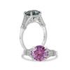 Luxury 3ct  9mm Solitaire Moissanite Ring 925 Sterling Silver Engagement Wedding Rings for Women Jewelry with Certificate