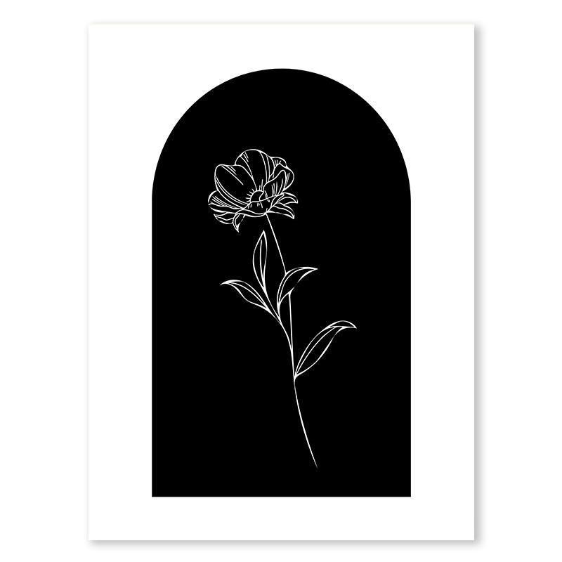 Abstract Matisse Print Wall Art Flower Vase Canvas Painting Alphabet Colour Block Poster Living Room Hallway Bedroom Home Decor
