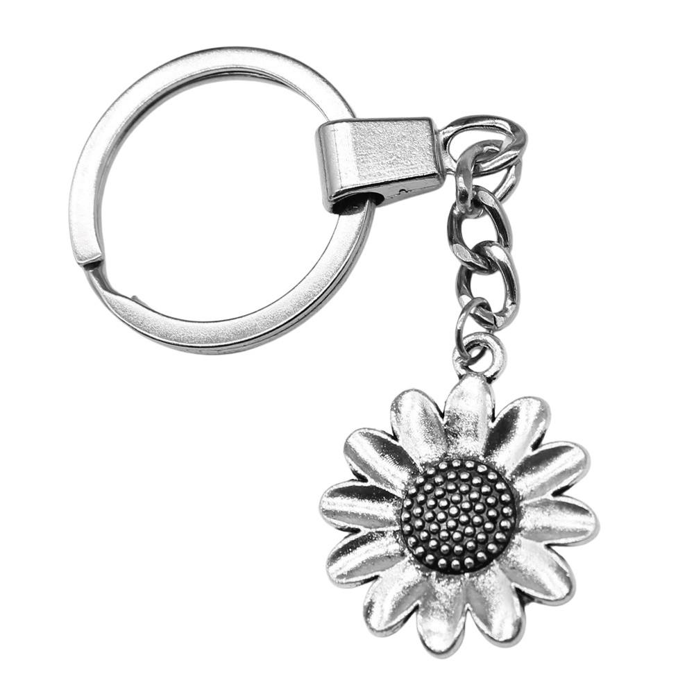 The Flower Of Life Keychain Craft Jewelry Victory Symbol Key Ring 30mm