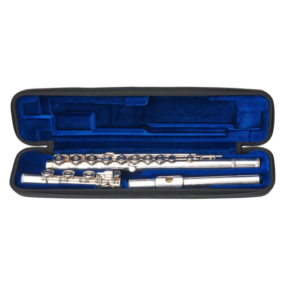 ProTec Flute Hard Case BM308 ABS Resin Zip Black
