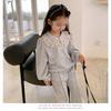 Spring-Style Baby Girl Babydoll Top & Long Pants Set