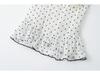 French Girl Polka Dot Waist-Cinched Mesh Bandeau Camisole – Slim Sleeveless Summer Top