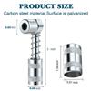 90 Degree Grease Nozzle Adapter