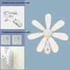 1 Set Quiet Corner Fans 16.5-Inch Wall Mount Fan With Remote And Timer Small 5V Usb Fan For Bedroom Kitchens