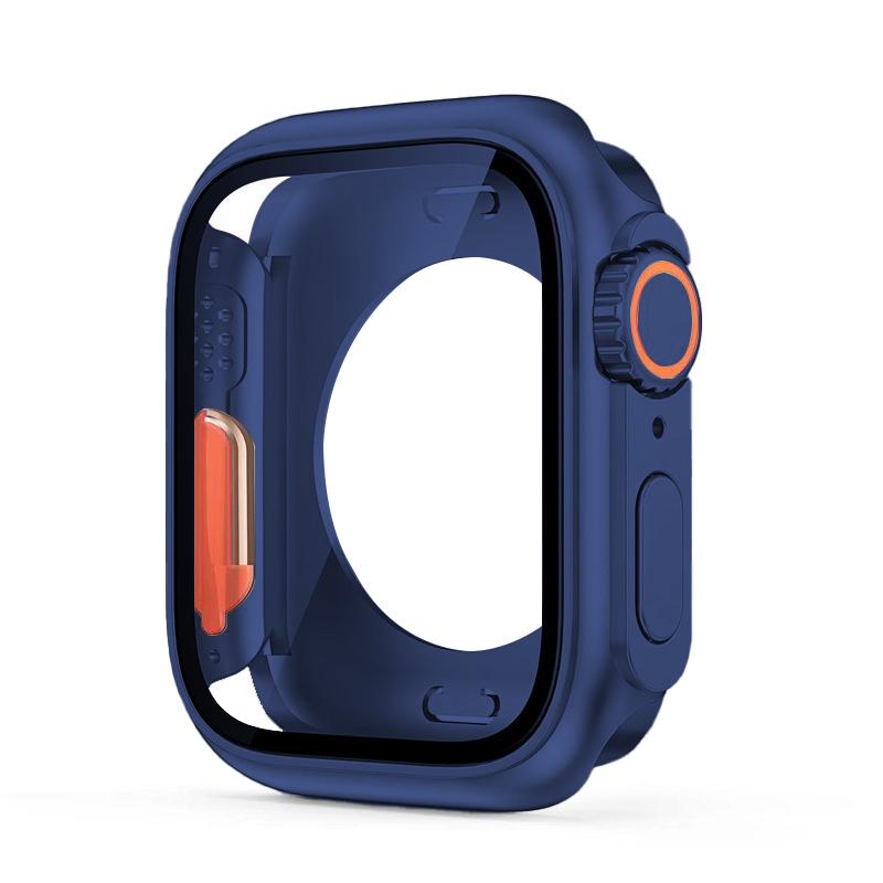 Tempered Glass Cover for Apple Watch Case 45mm 41mm 44mm 42mm Scratch Resistant Protective Cover iWatch Series 8 7 SE 9 6 5 4 3