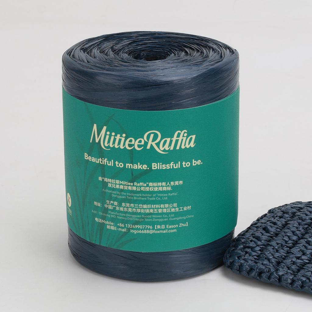 MT001-MT087 Natural Raffia Yarn For Wrapping Knit Wire Natural Color Matte Texture Raffia Paper Ribbons For Hat DIY Decoration
