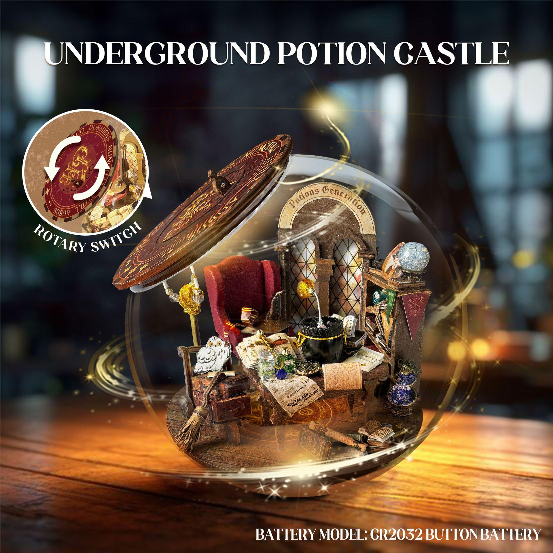 

3D Whale Space DIY Hut: Hand-Assembled Desktop Book Stand, Perfect Holiday Gift & Model Toy