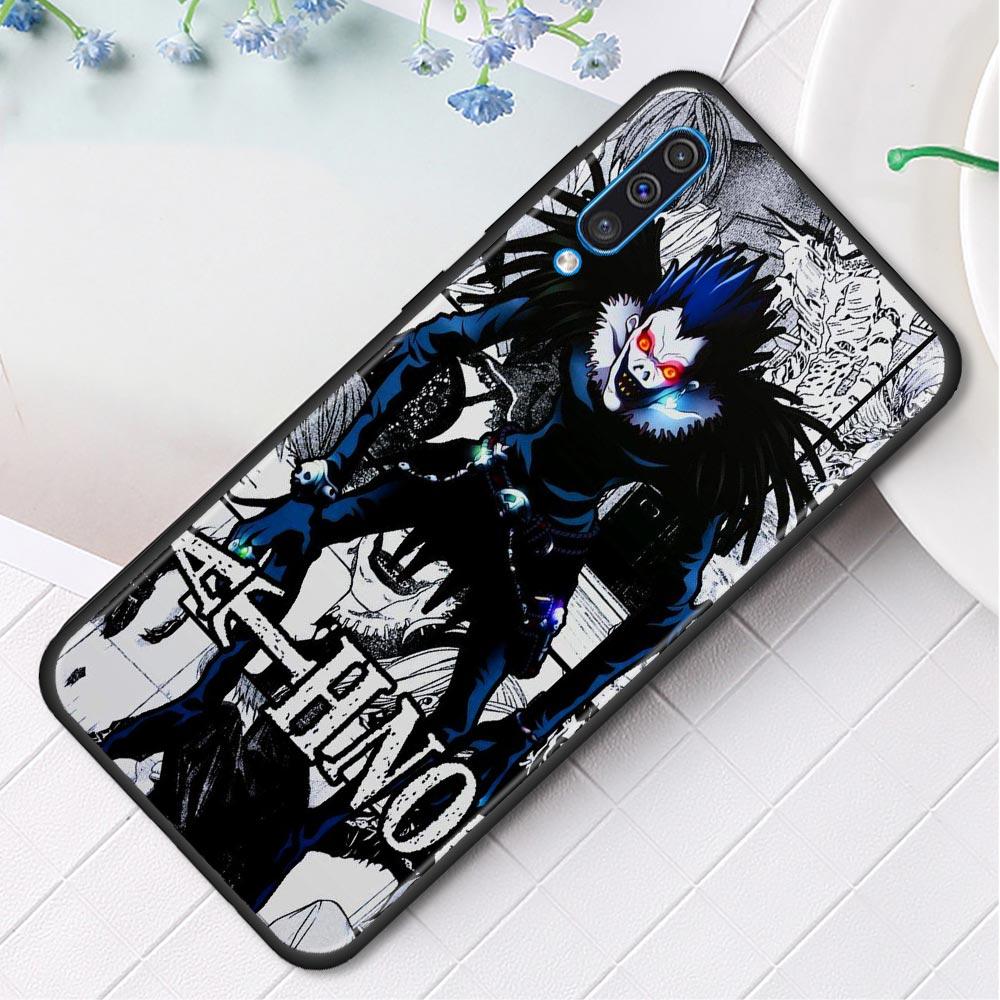 Anime Death Note Ryuk and Yagami Light For Samsung A50 A30 A30s A20s A20e A20 A10 M51 M31 M31s M30s M62 M52 M22 M12 M11 M21 Case