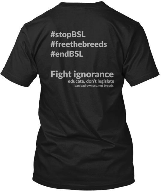Free The Breeds T-Shirt Made in the USA Size S to 5XL XL