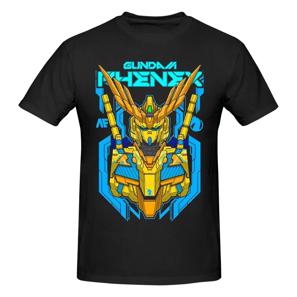 Mecha Warrior Gundam Anime T-Shirt Cotton Tee Tops Summer O Neck Tshirt Casual Short Sleeve Clothing 2026 Summer