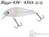 Zipbaits Rigge 43SS Slow Sinking Lure 175 (6019)