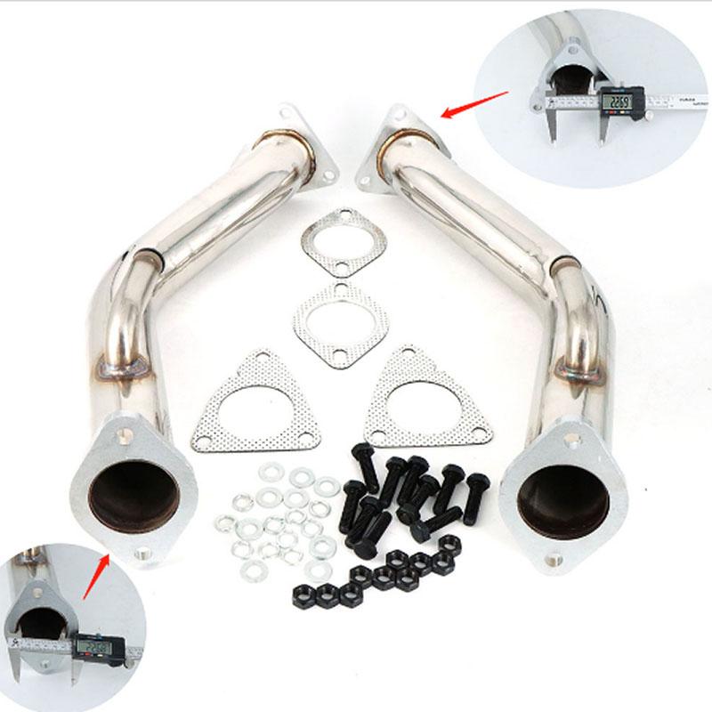 Test Pipes Decat Catless Straight Downpipe Exhaust FITS ForNissan 350Z 370z Infiniti G37 G25 2.5 FX35 FX37 Q50 Q60 VQ35HR VQ37HR